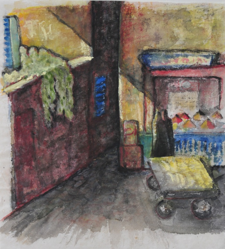 DIran, Basar - Guache, 33 x 30 cm, 2005